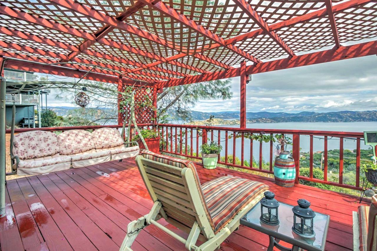 Spacious Kelseyville Home With Large Lakefront Deck! Exterior foto