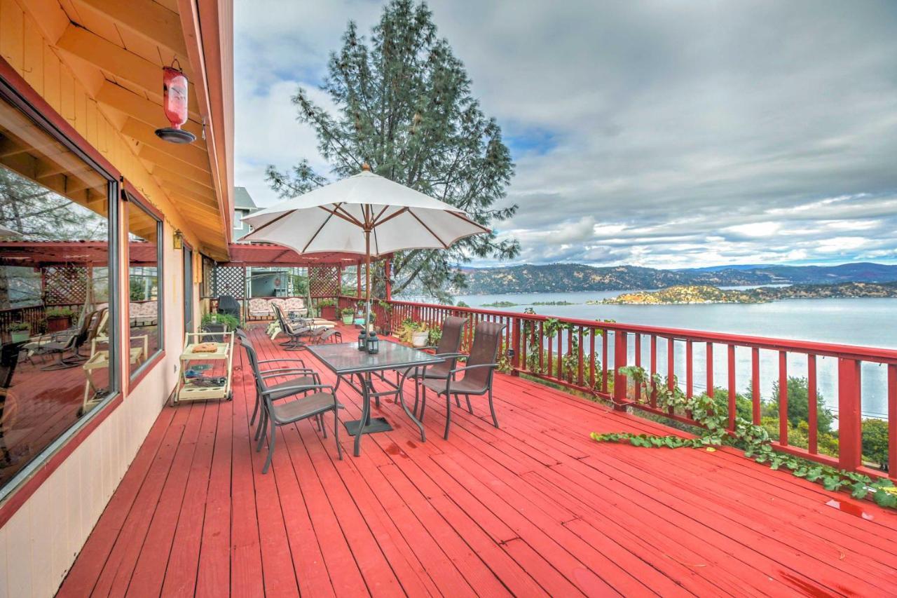 Spacious Kelseyville Home With Large Lakefront Deck! Exterior foto